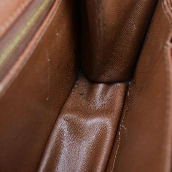 LOUIS VUITTON Pochette Dam PM Clutch Hand Bag Monogram Leather BN - Picture 9 of 16